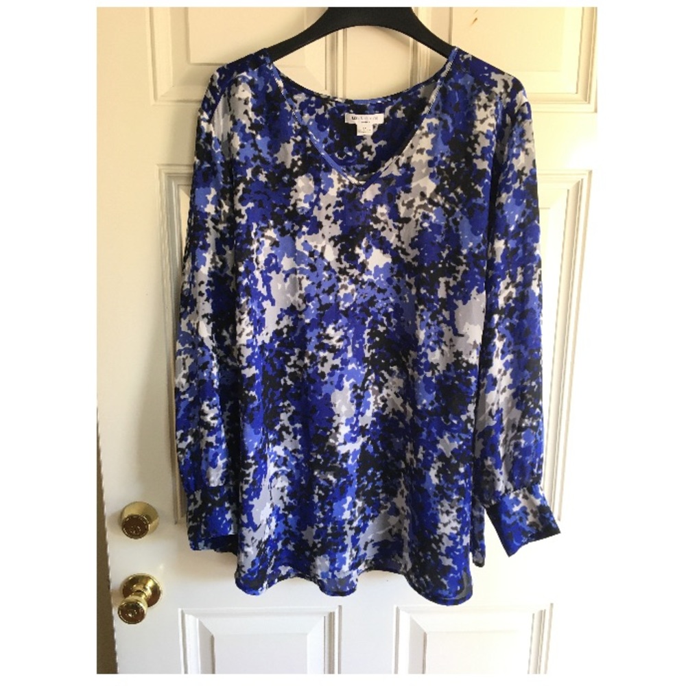 liz claiborne 4x blouse